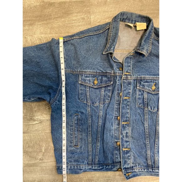 Vintage Walt Disney Embroidered Denim Jacket - Picture 7 of 10